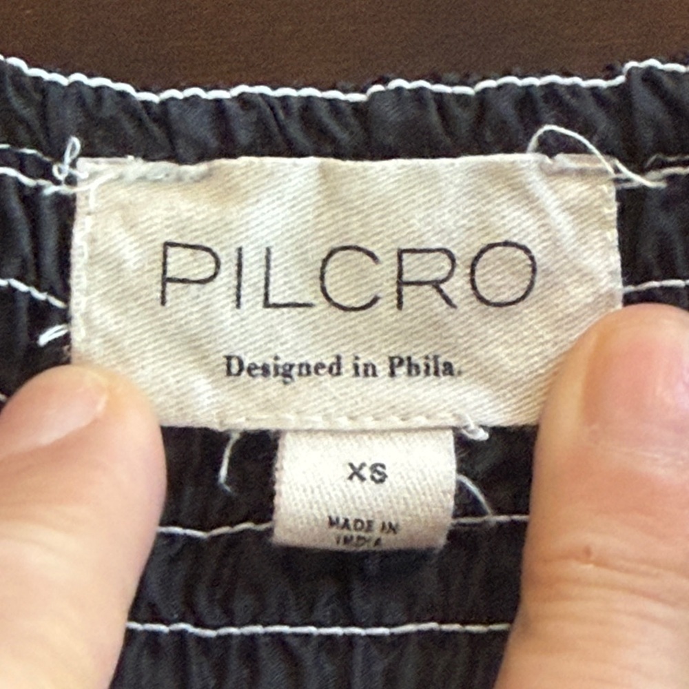 Anthropologie Pilcro Reworked Wide-Leg Sports Pants - Picture 9 of 11